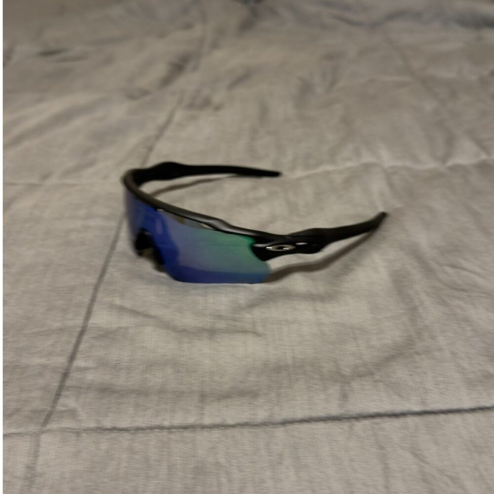 Oakley Radar EV Path Sunglasses Black Frame / Green  Lens 009208 - Picture 4 of 4
